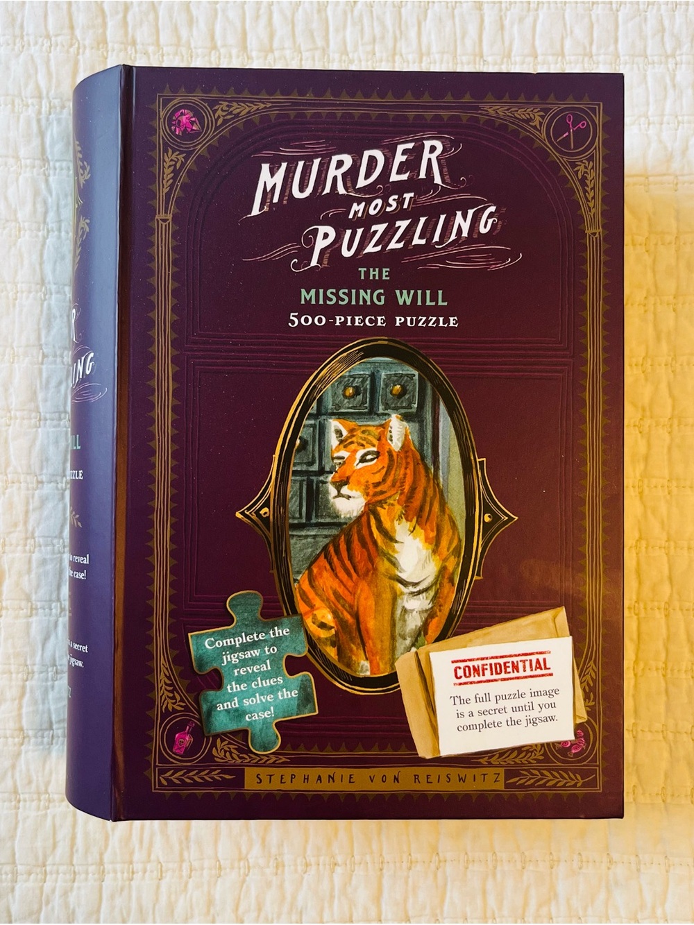 Murder Most Puzzling, The Missing Will 500-Piece Puzzle